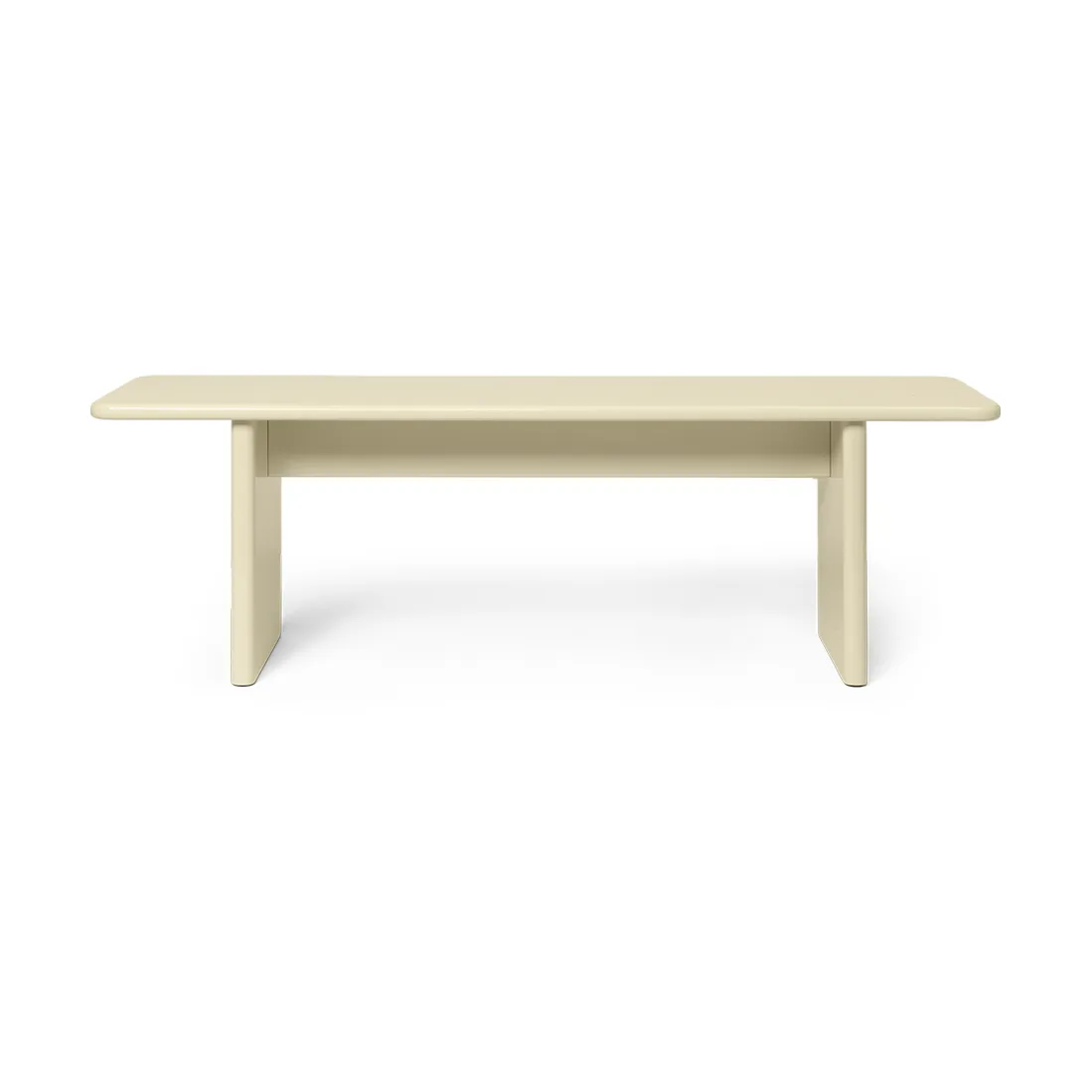 Rink benk 140 cm, Eggshell
