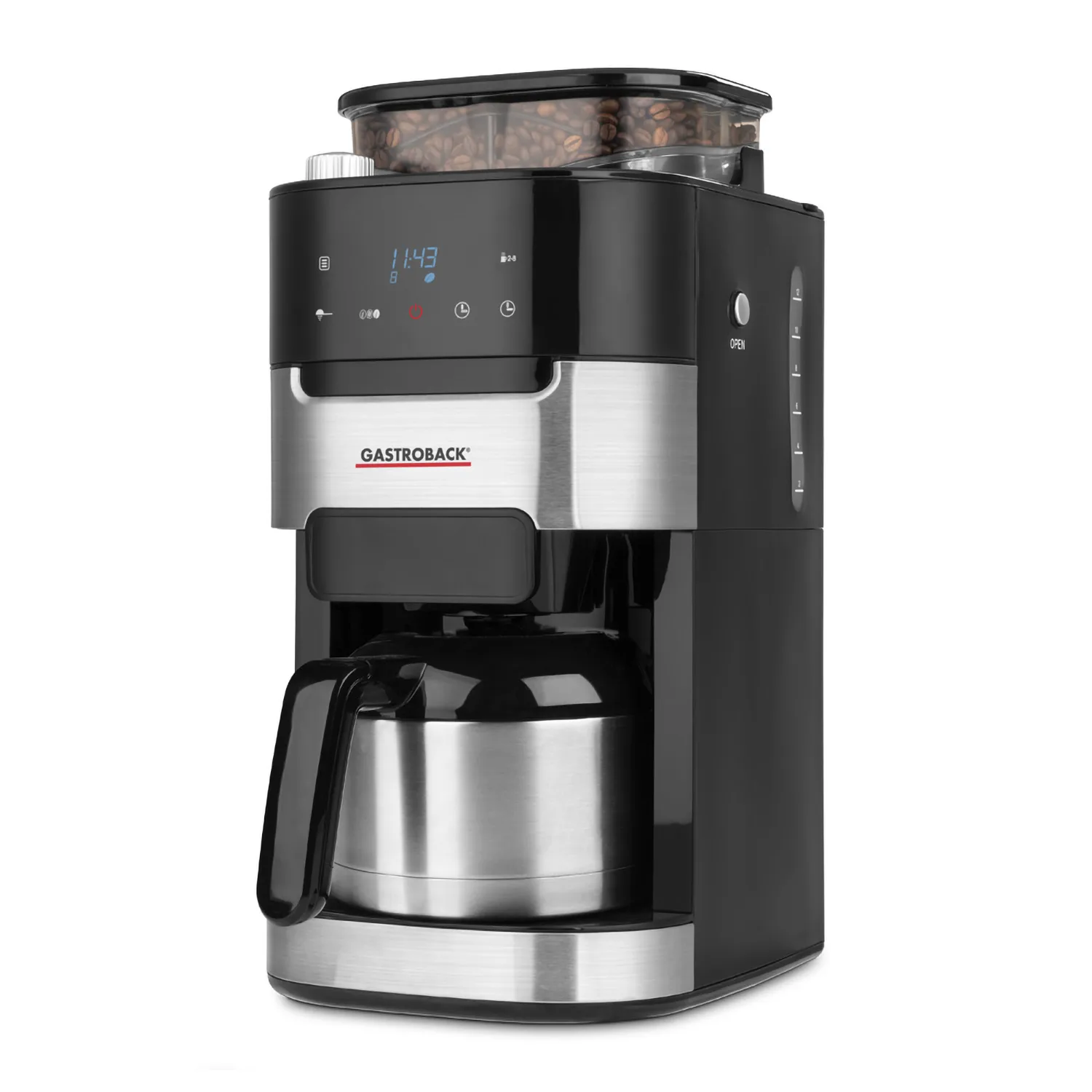 Gastroback Pro 42711s Thermo kaffetrakter, Silver