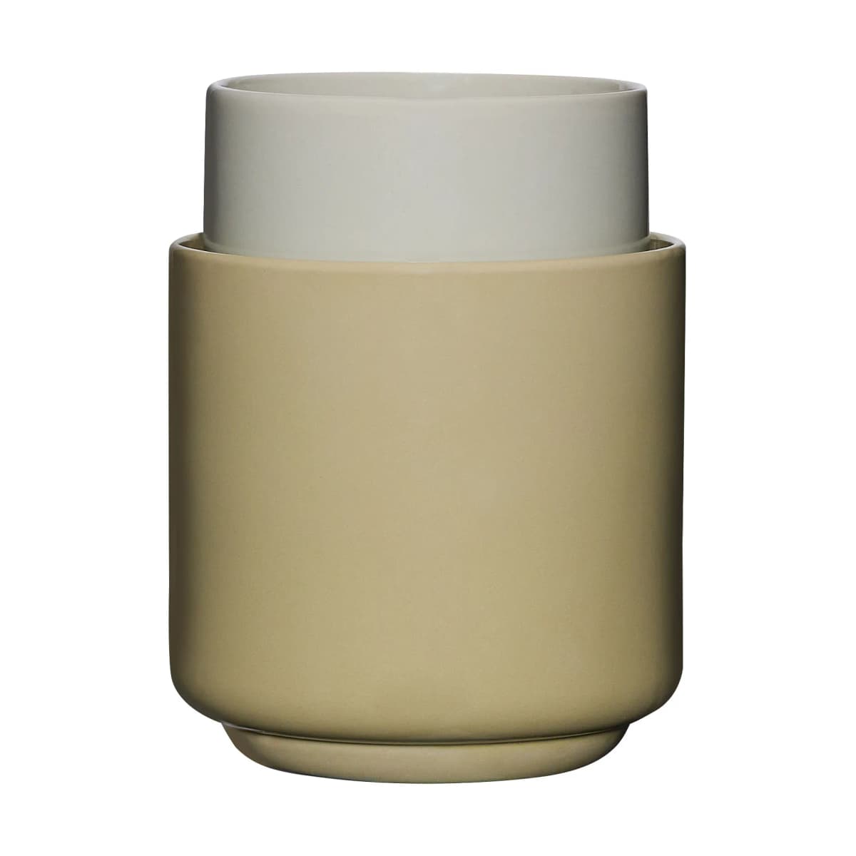 Deux krukke sett 2 deler, Light green-sand