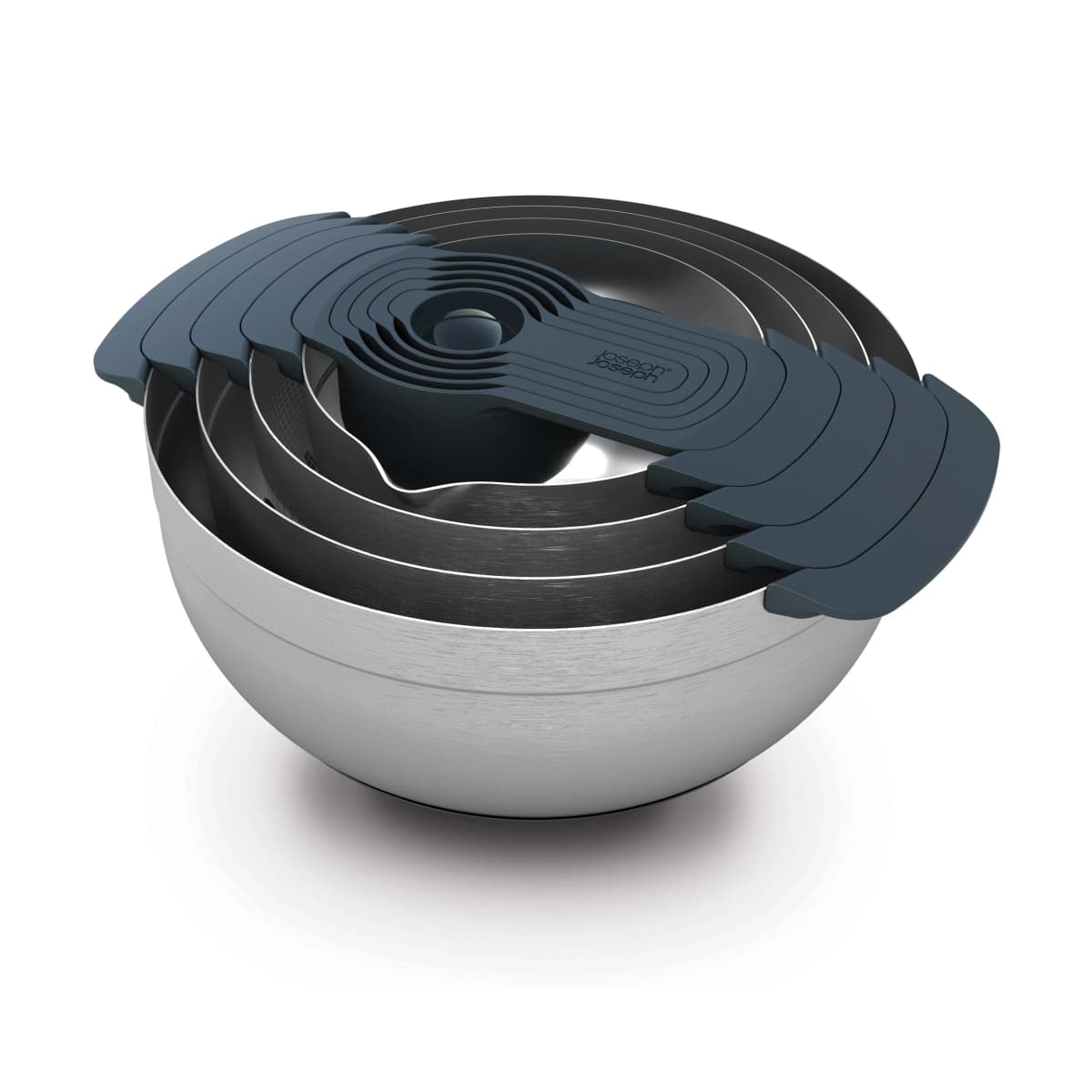 Nest bollesett 9 deler, Rustfritt stål