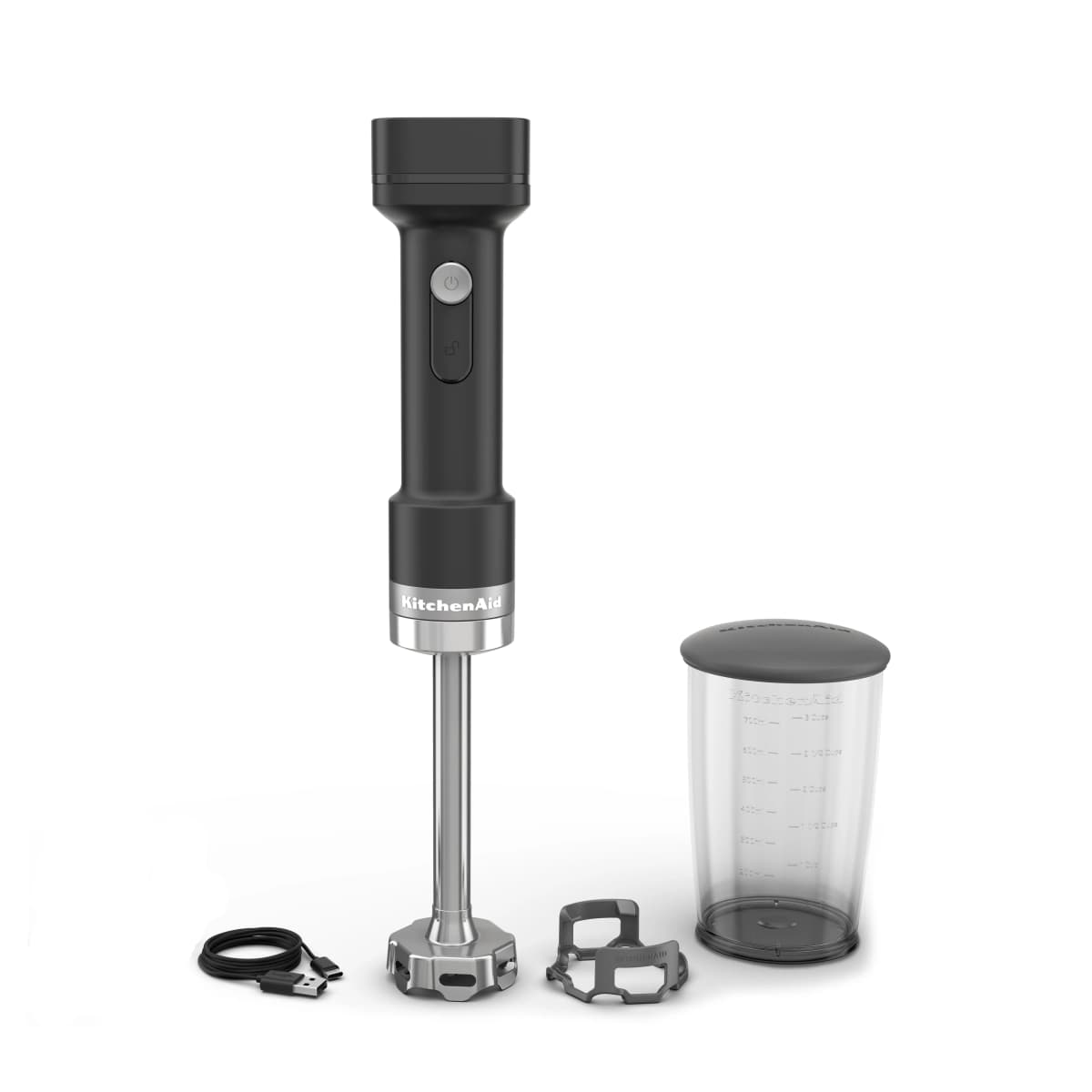 KitchenAid Go oppladbar stavmikser med batteri, Black matte
