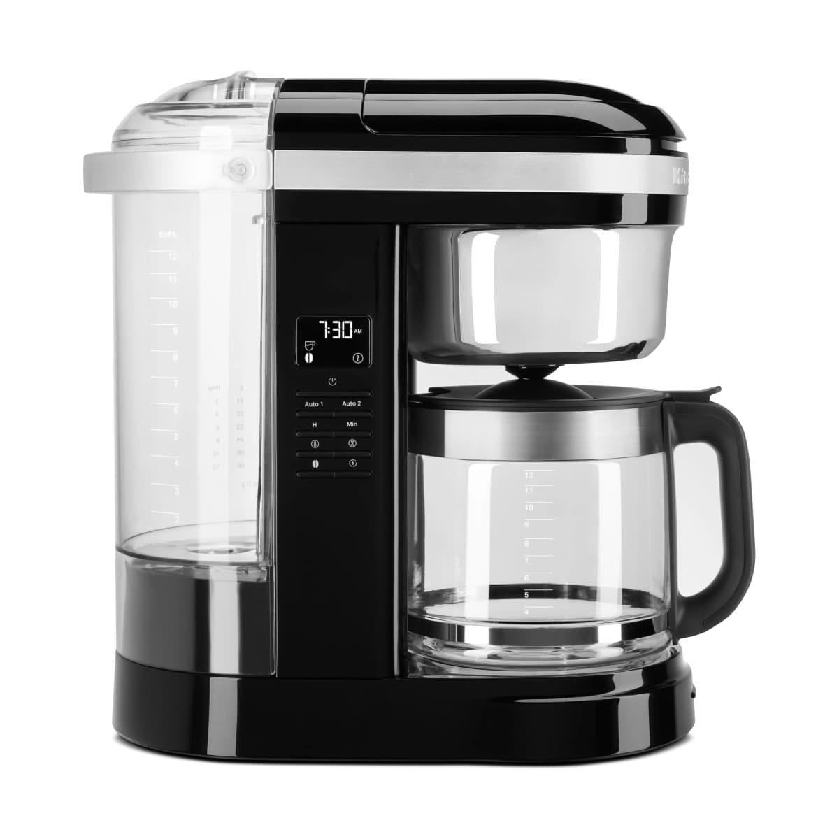 KitchenAid kaffetrakter 12 kopper 1,7 L, Onyx black