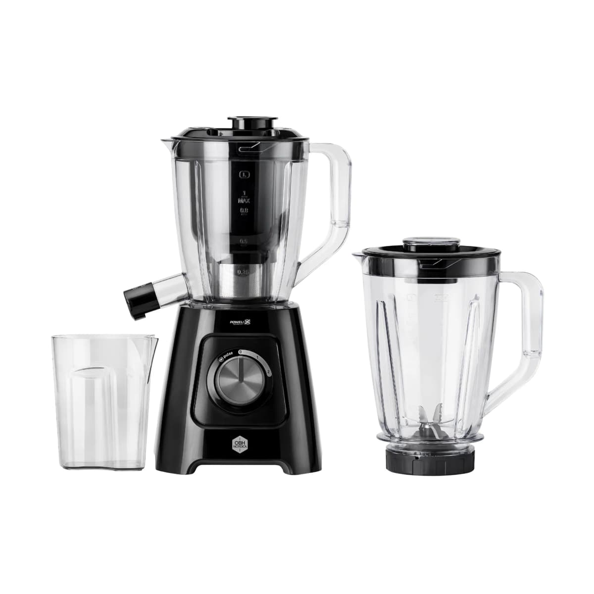 Blendforce LH42Q8S0 2-in-1 blender & juicemaskin, Svart