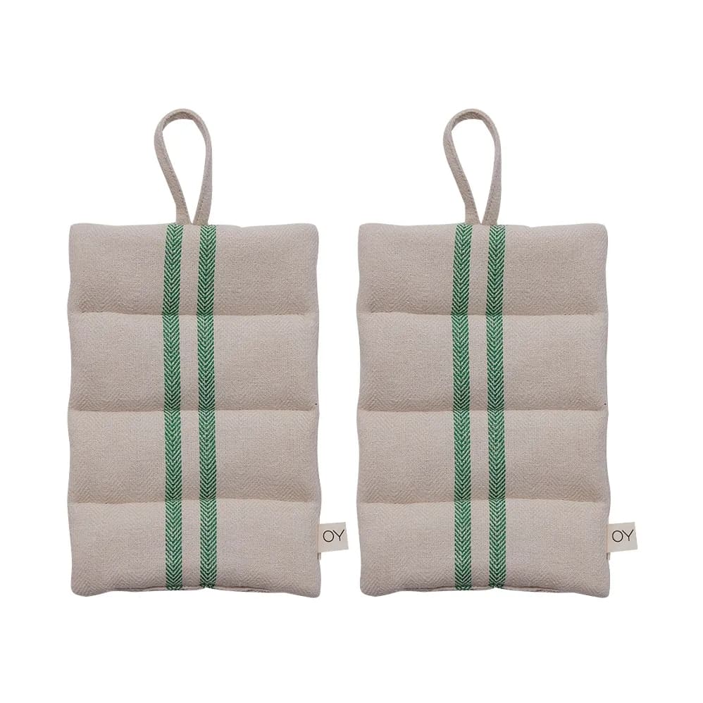 Linu gryteklut 2-pk, Green