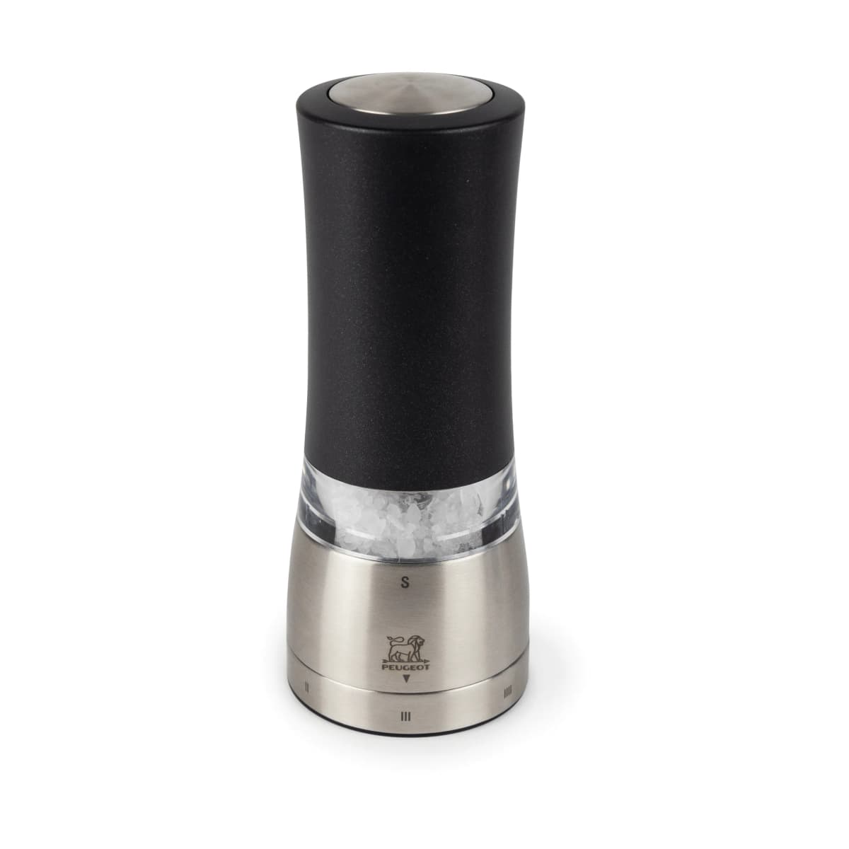 Daman elektrisk saltkvern 16 cm, Svart