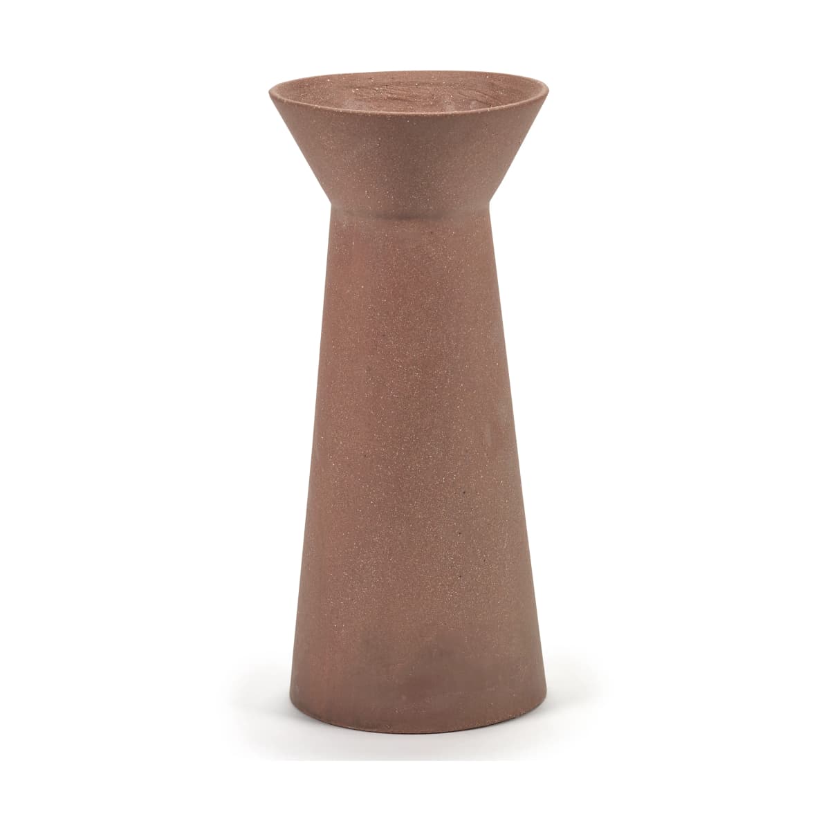 Urban 02 vase L 34,4 cm, Red-brown