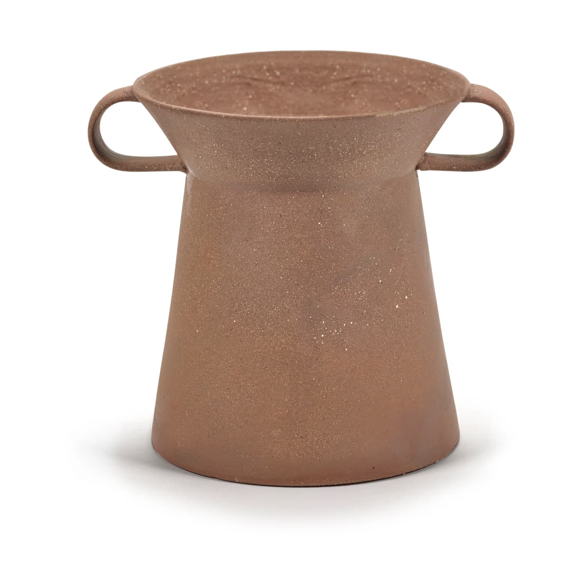 Urban 03 vase L 21 cm, Red-brown