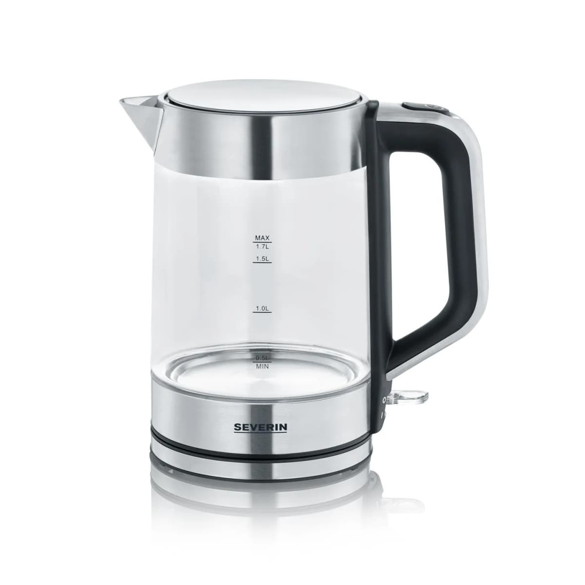 Severin WK 3420 vannkoker 1,7 L, Rustfritt stål