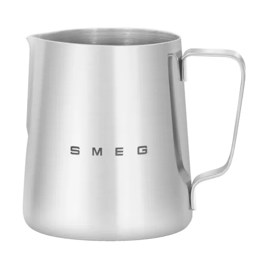 Smeg melkekanne 45 cl, Sølv