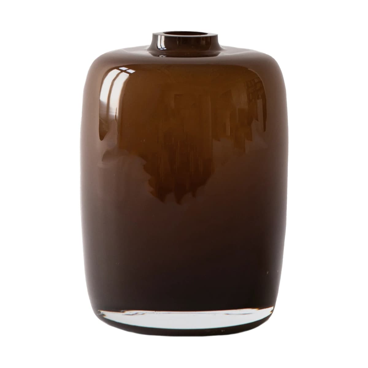 Verona vase høy 20 cm, Brown