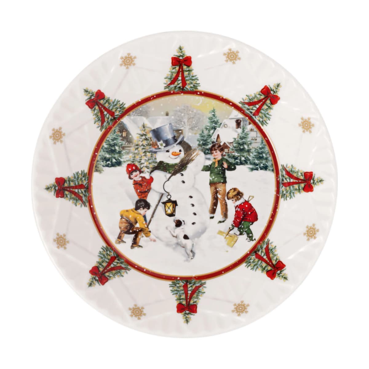 Toy´s Fantasy skål L 25 cm, Snowman