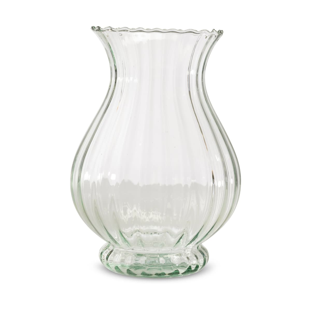 Falla recycled vase 25 cm, Klar