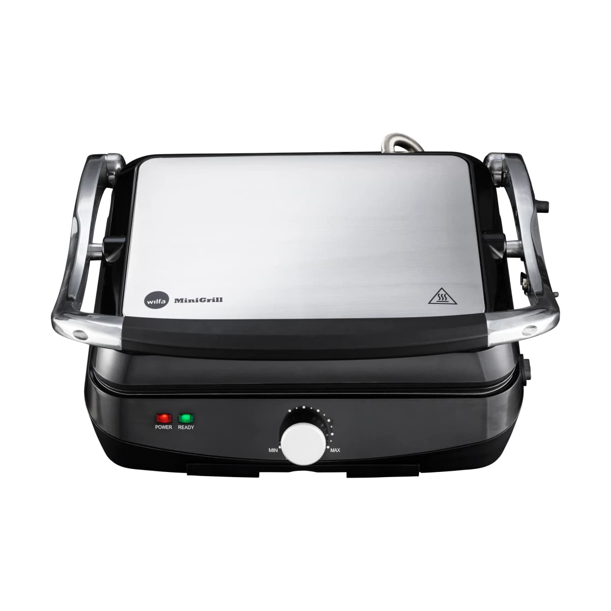 CG-2000B minigrill med justerbar termostat, Sølv