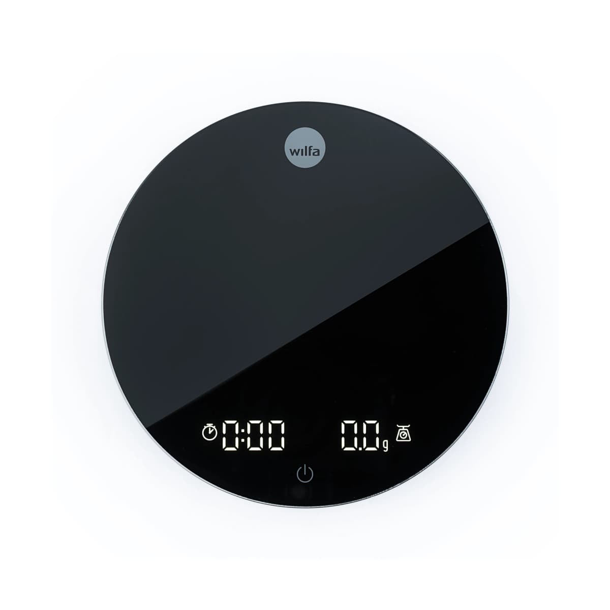 KS1B-T2 Uni Black kjøkkenvekt, Sort