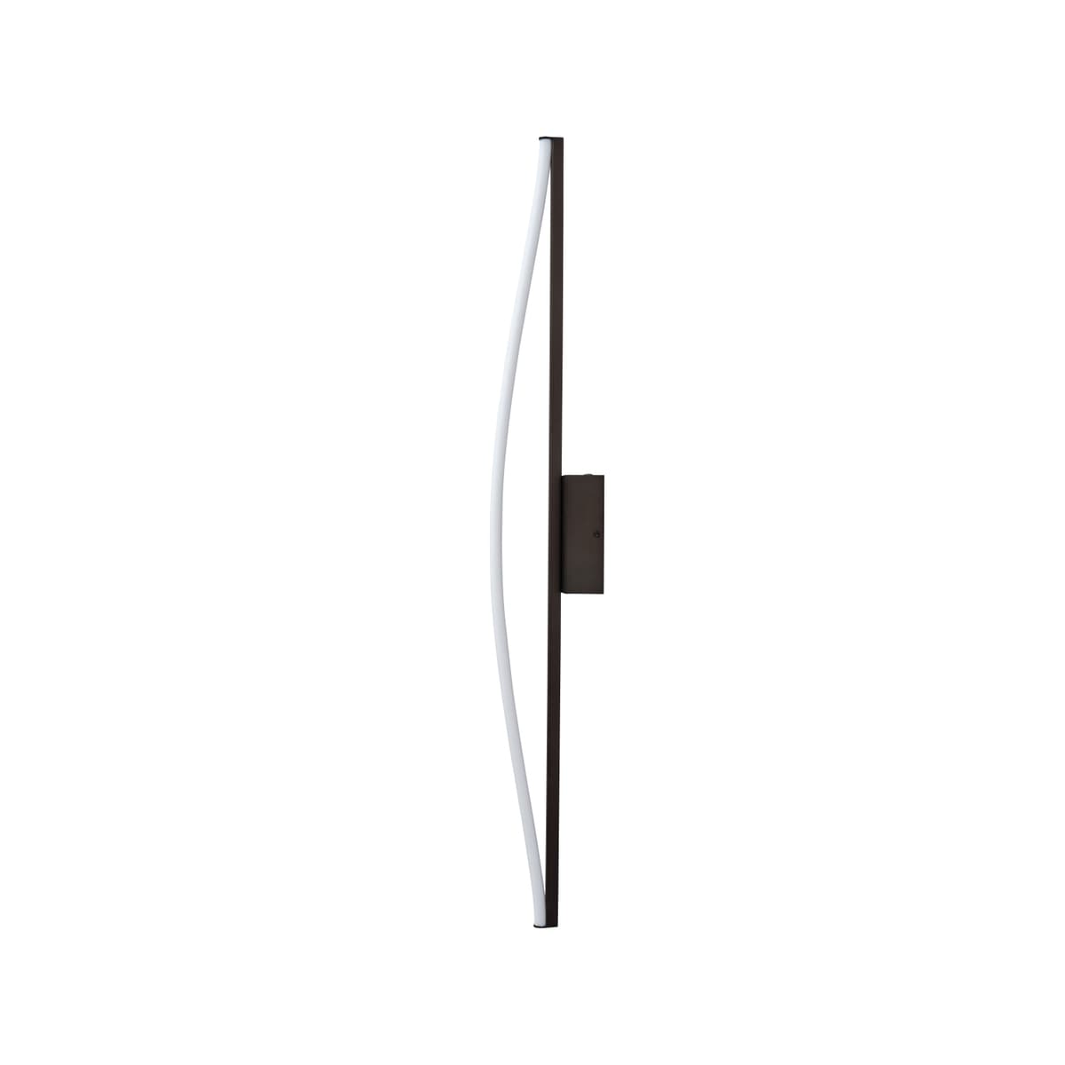 Bow vegglampe Stor, Bronze