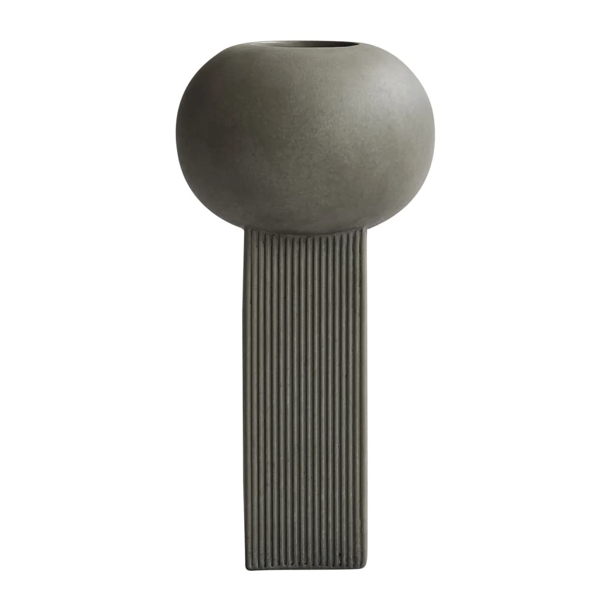 Empire vase Ø15 cm, Dark Grey