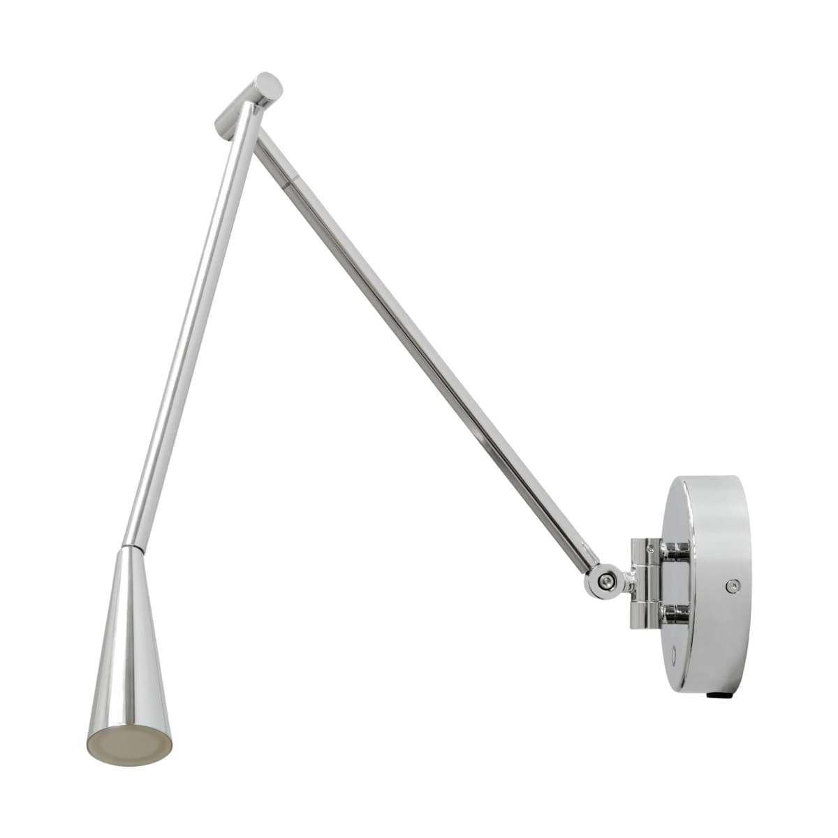 Snake vegglampe, Chrome