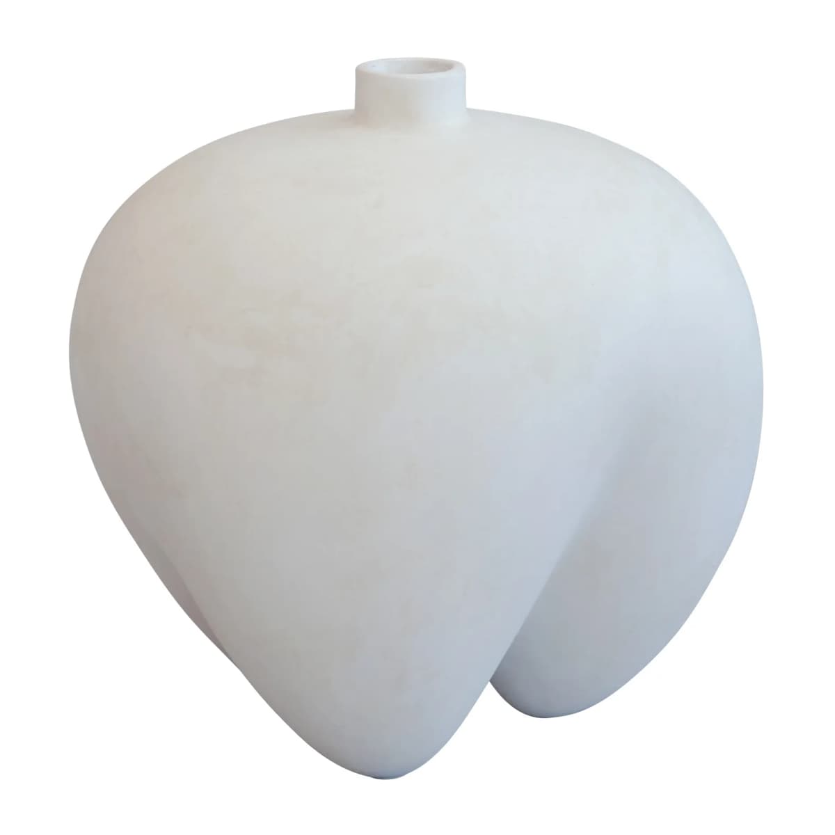 Sumo vase mini, Bone White