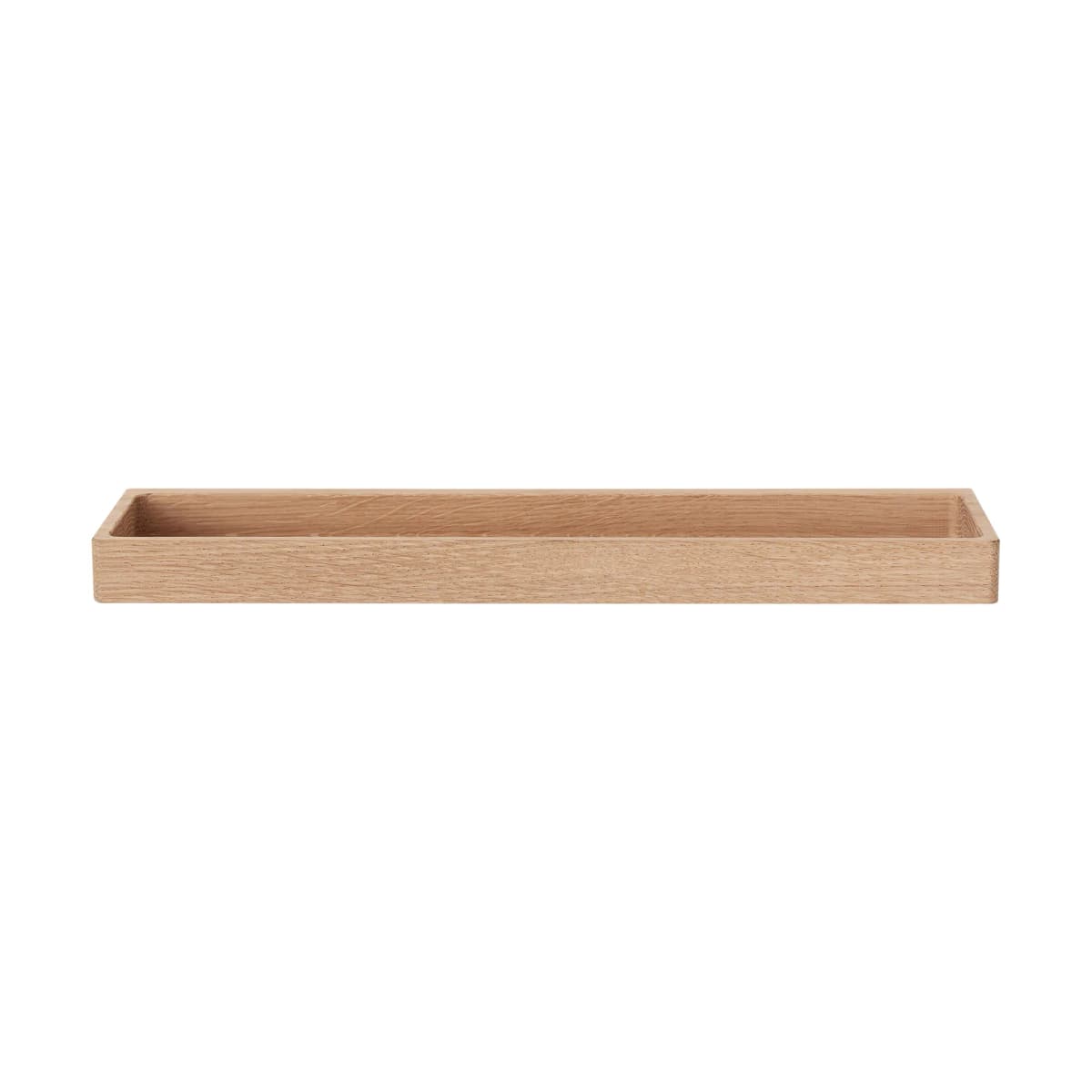 Shelf 11 vegghylle 44 cm, Lacquered oak