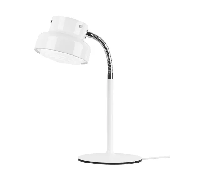Bumling bordlampe, Hvit