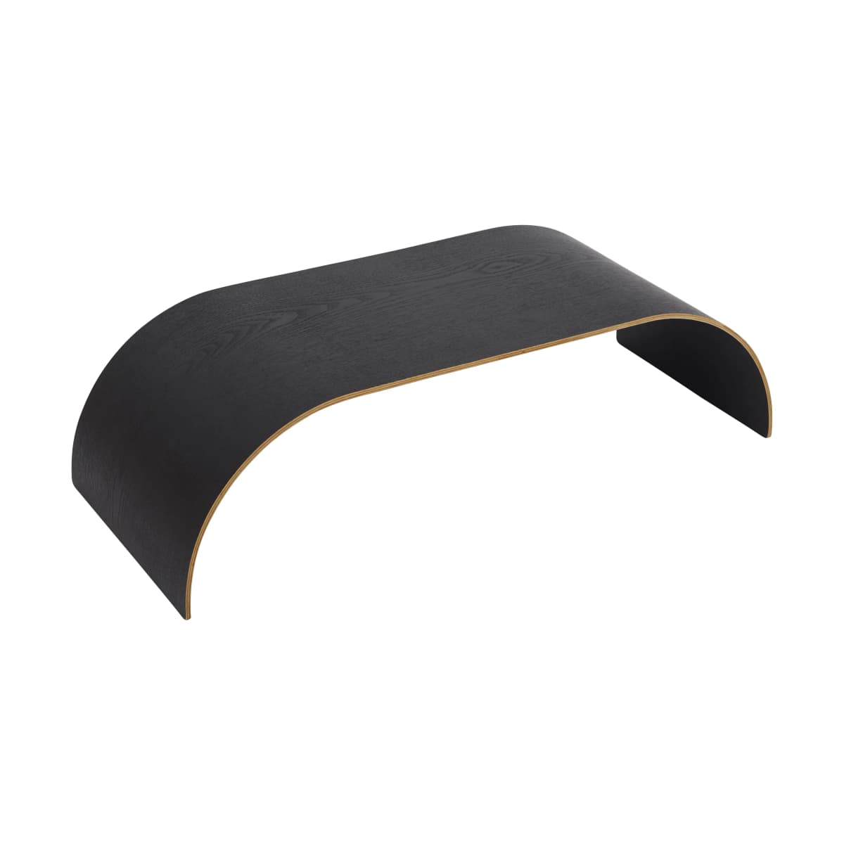 Curva brett/topplate til Curva vegghylle 62,2 cm, Svart