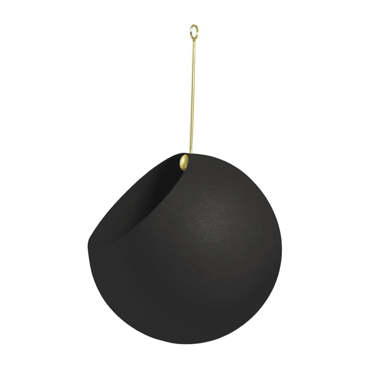 GLOBE hengende krukke Ø17 cm h28 cm, Black