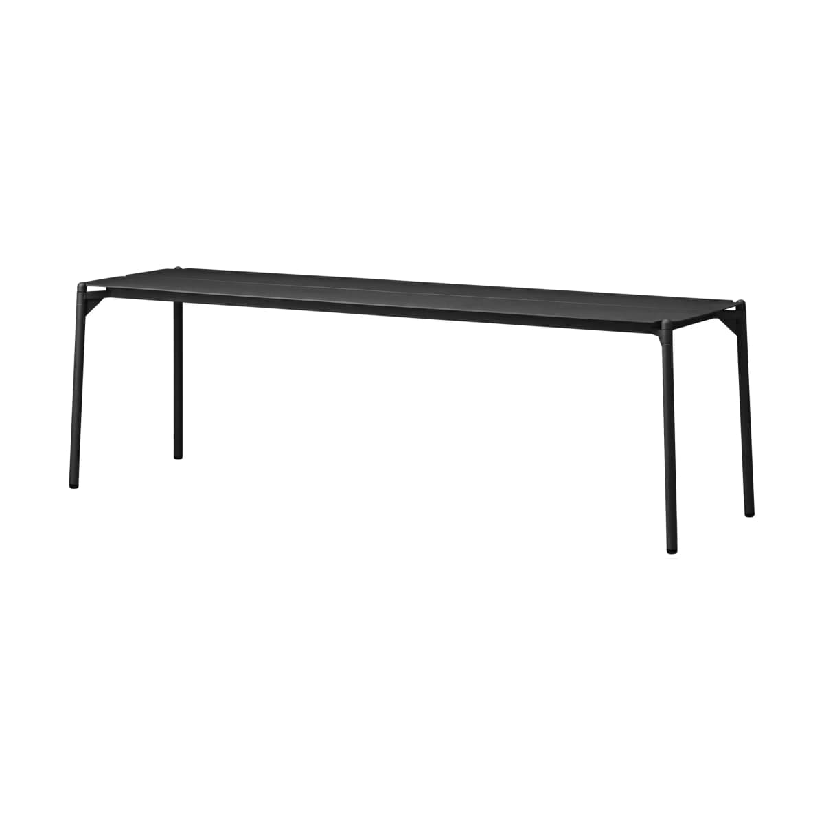 NOVO benk 145x45,5 cm, black