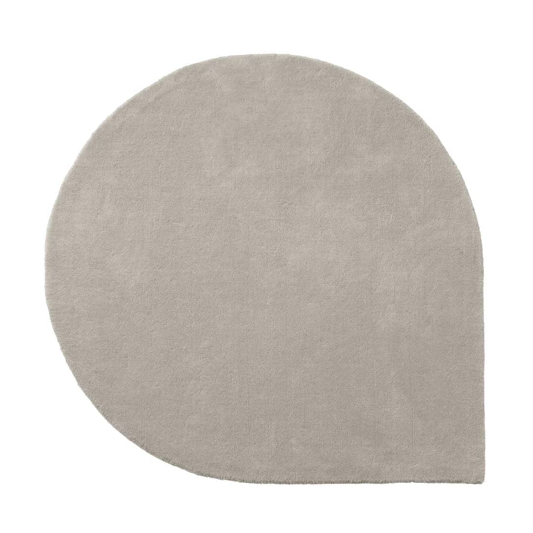 Stila gulvteppe 160x130 cm, Taupe