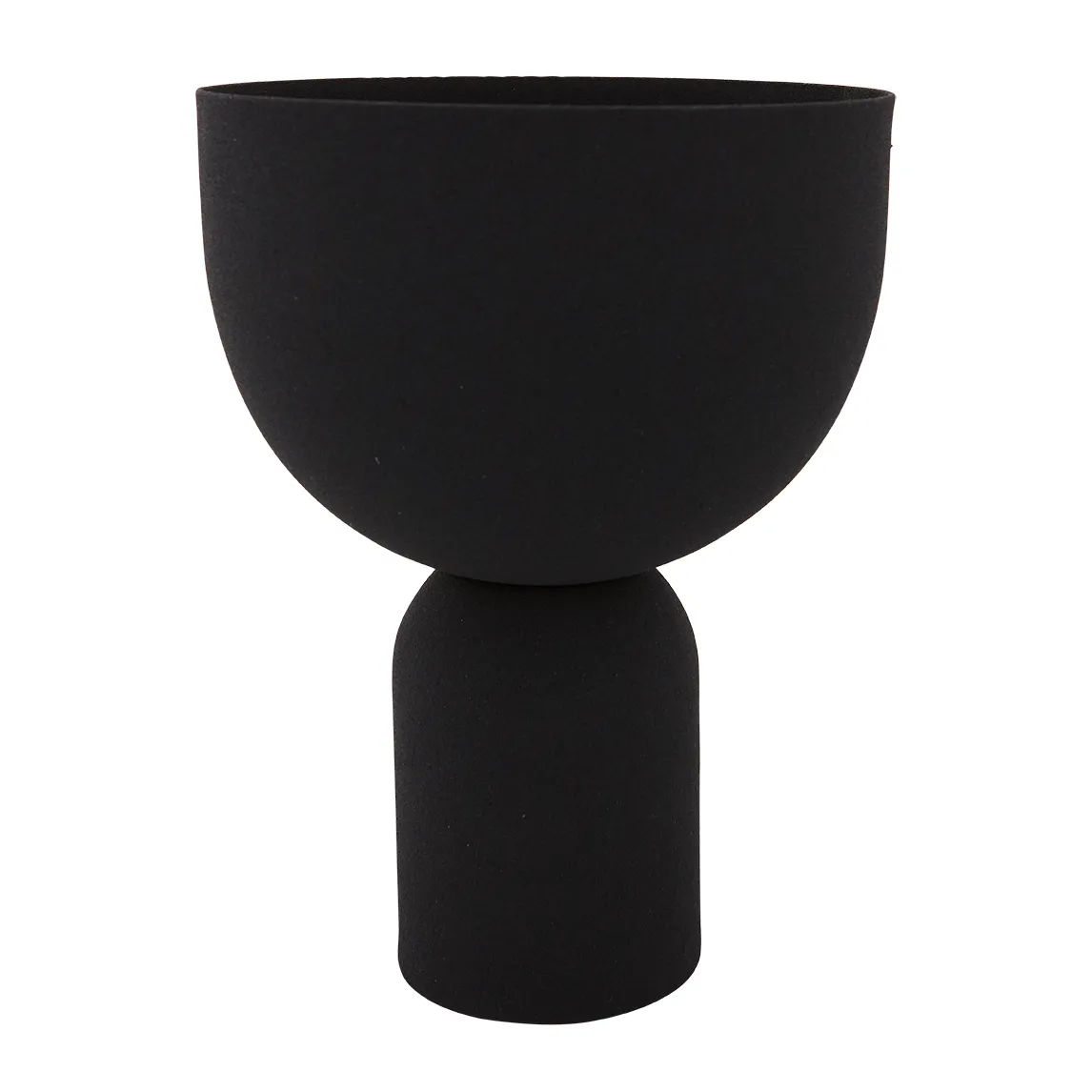 Torus krukke Ø 17 cm, Black-black