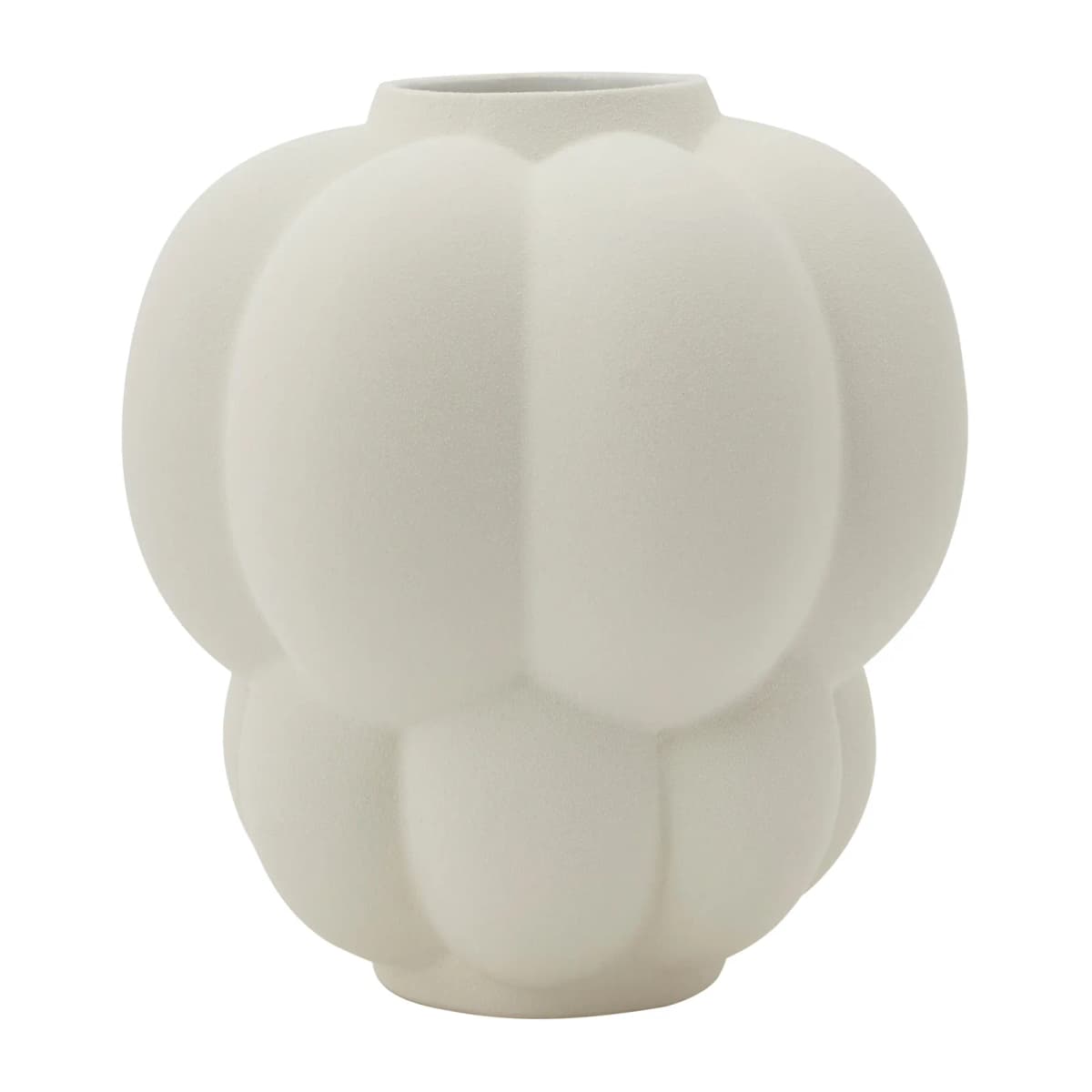 Uva vase 22 cm, Cream