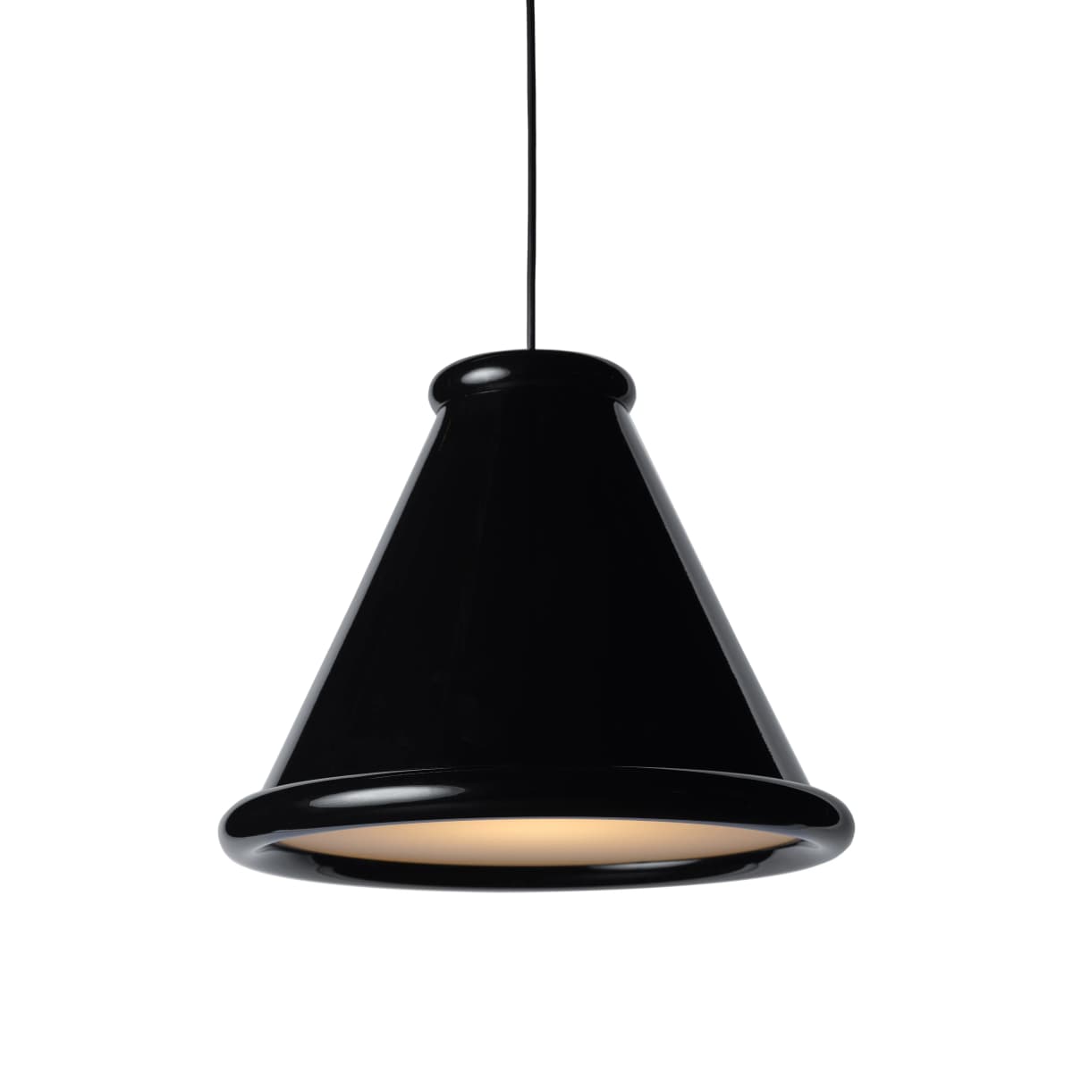 Belle pendel Ø36 cm, Glossy black