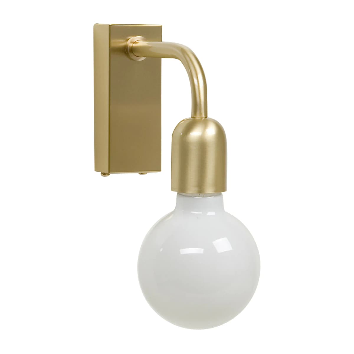 Regal 1 vegglampe 12,9 cm, Børstet messing
