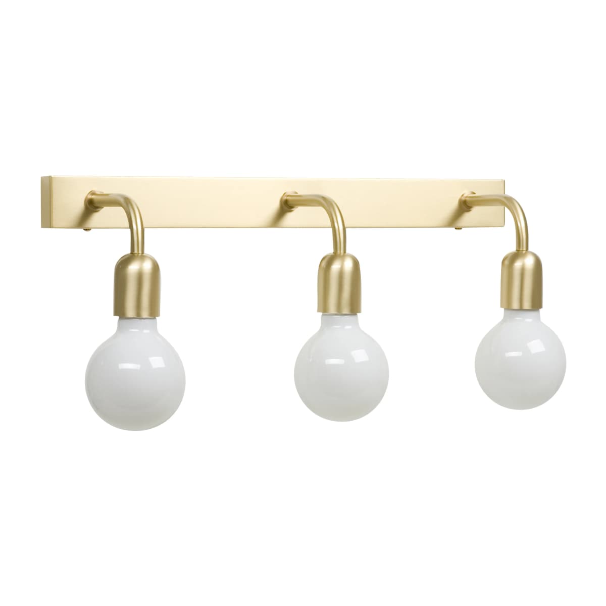 Regal 3 vegglampe 13,5 cm, Børstet messing