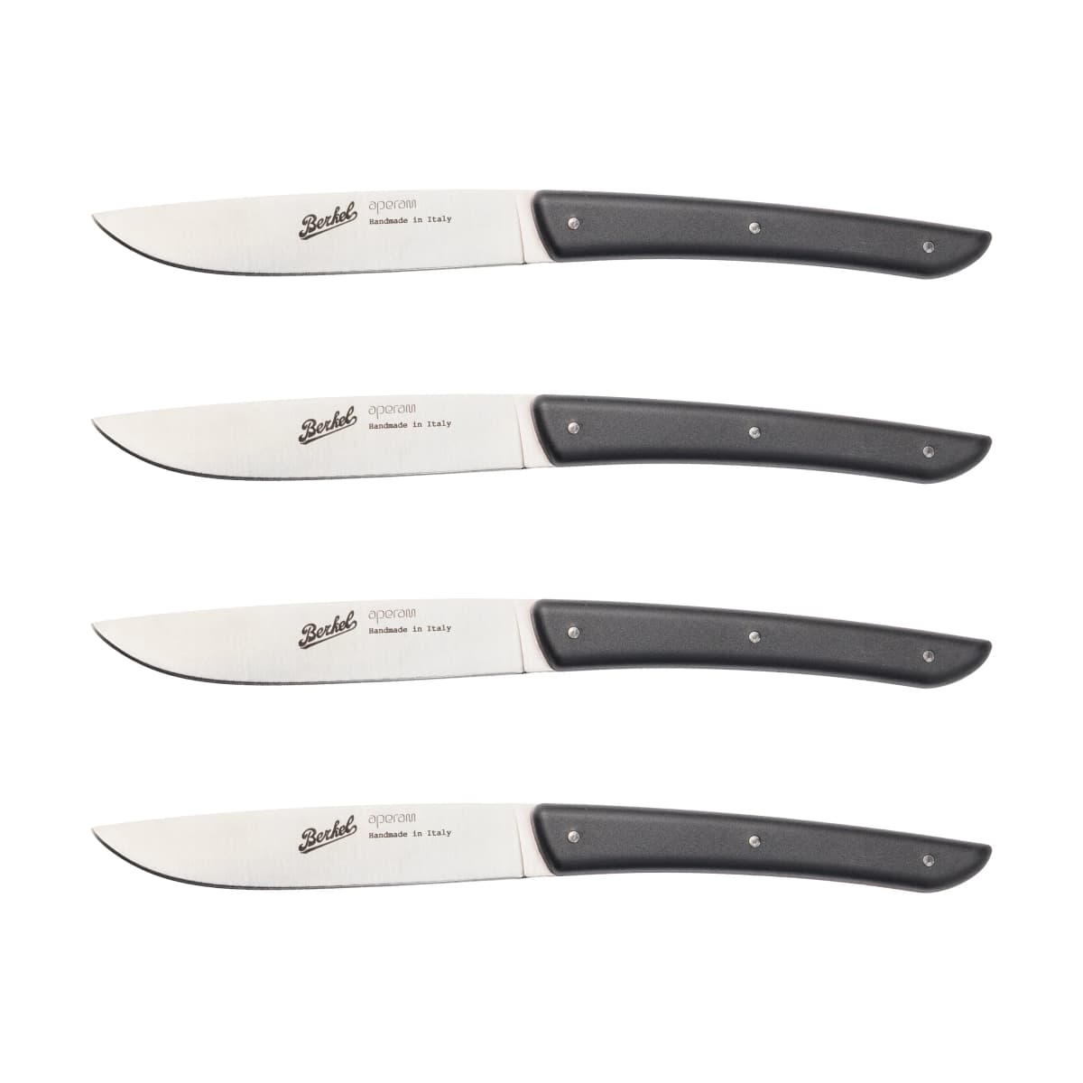Color kjøttkniv 4-pakning 11 cm, Black
