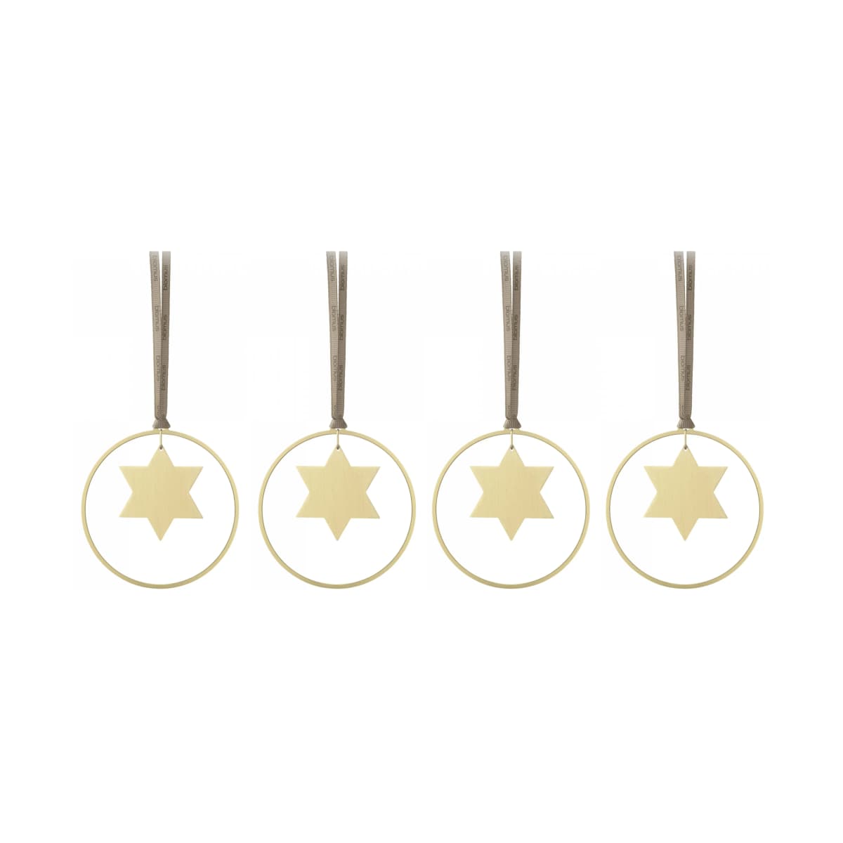 KITAI julhänge 8,5 cm 4-pakning, Stars