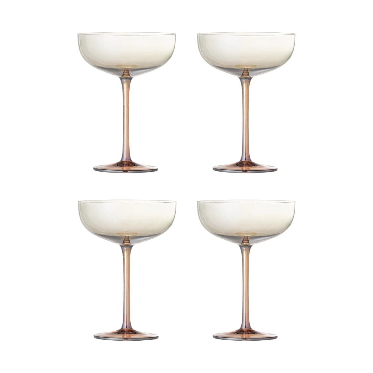 Aston cocktailglass 4-pakning, Bronse