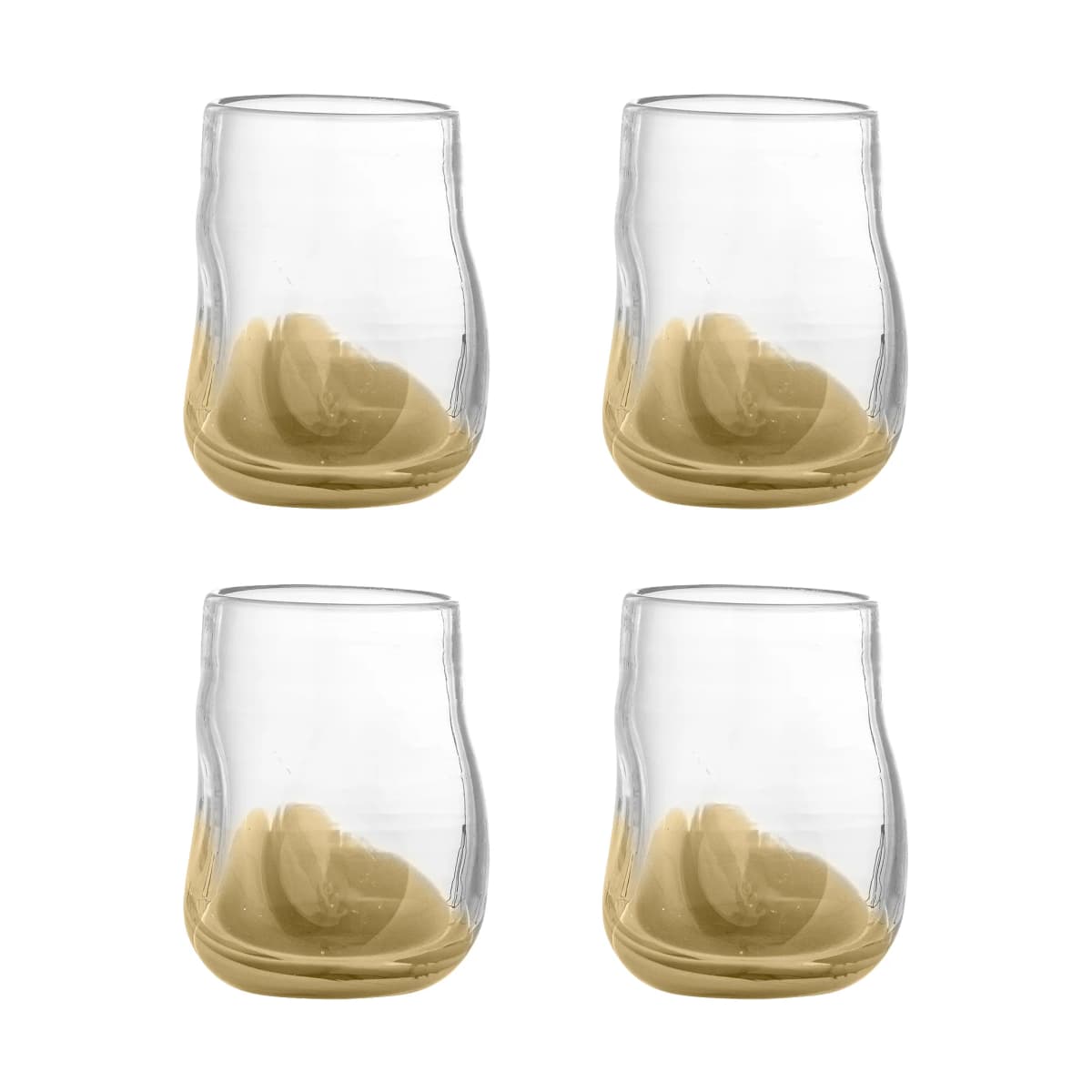 Ballard drikkeglass 4-pakning, Natur