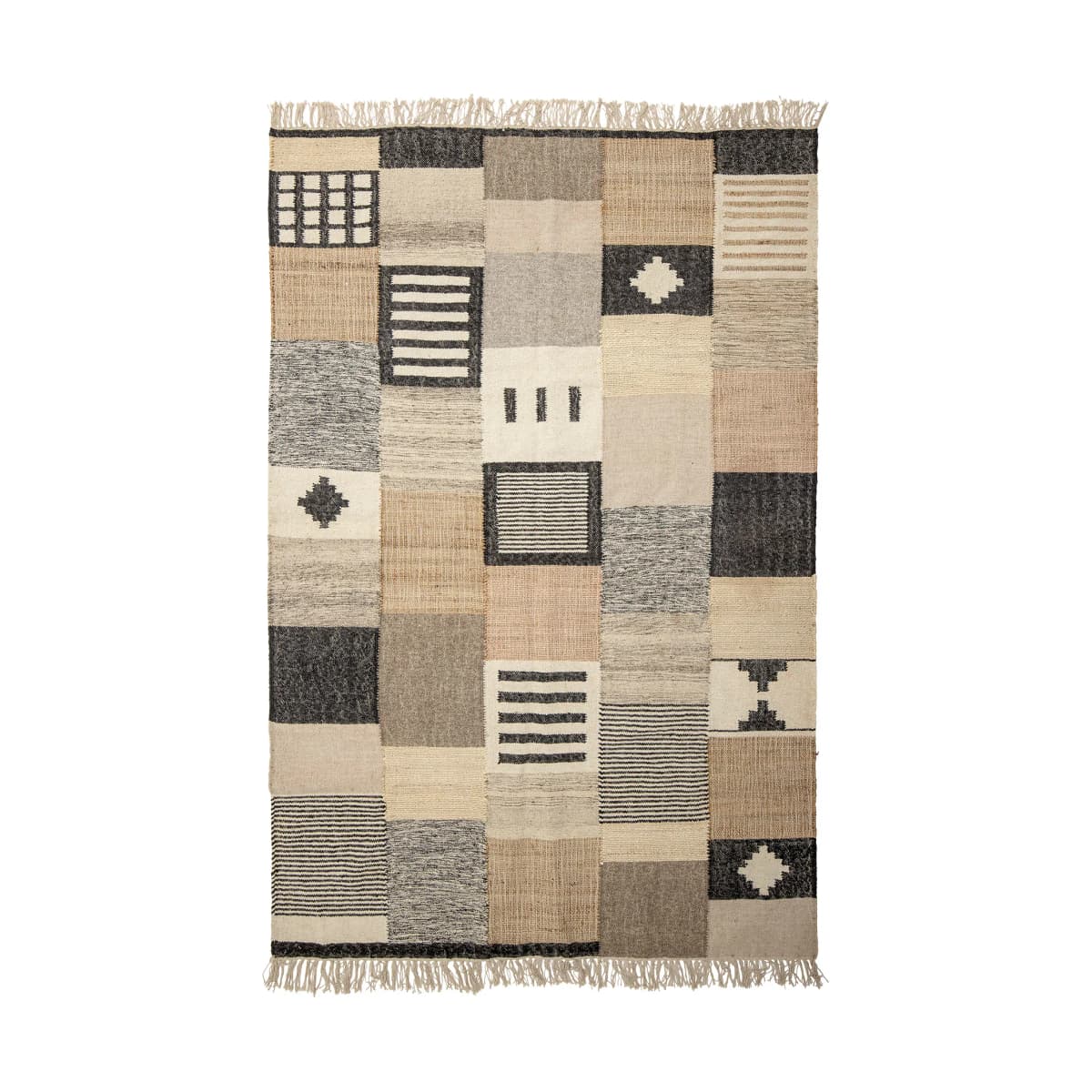 Cansel teppe 150 x 245 cm, Ull-jute