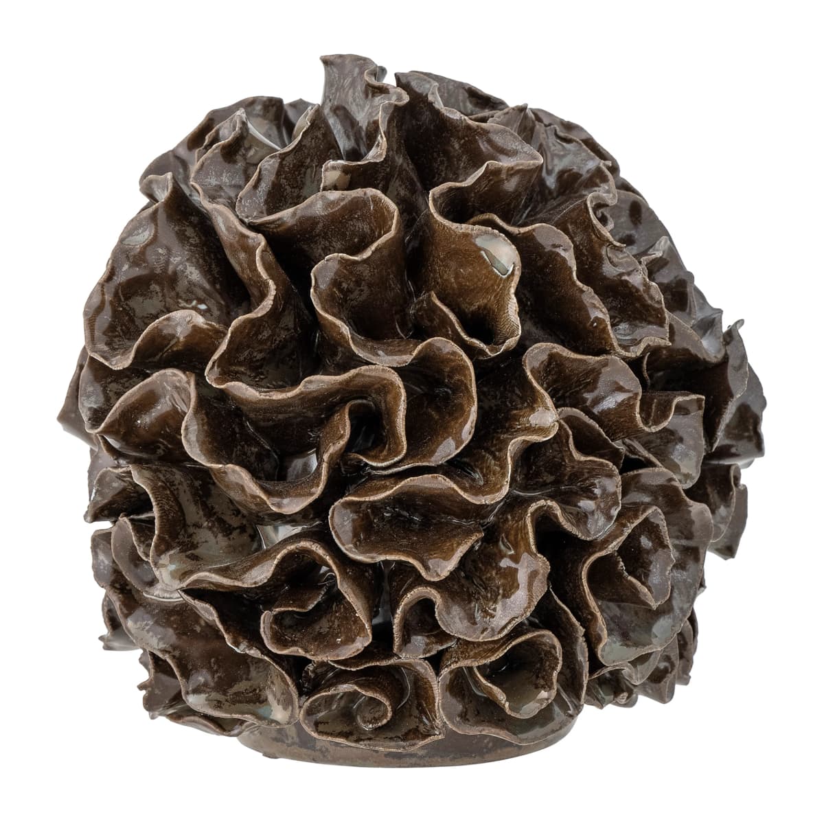 Delvan dekorasjon Ø 13,5 cm, Brun