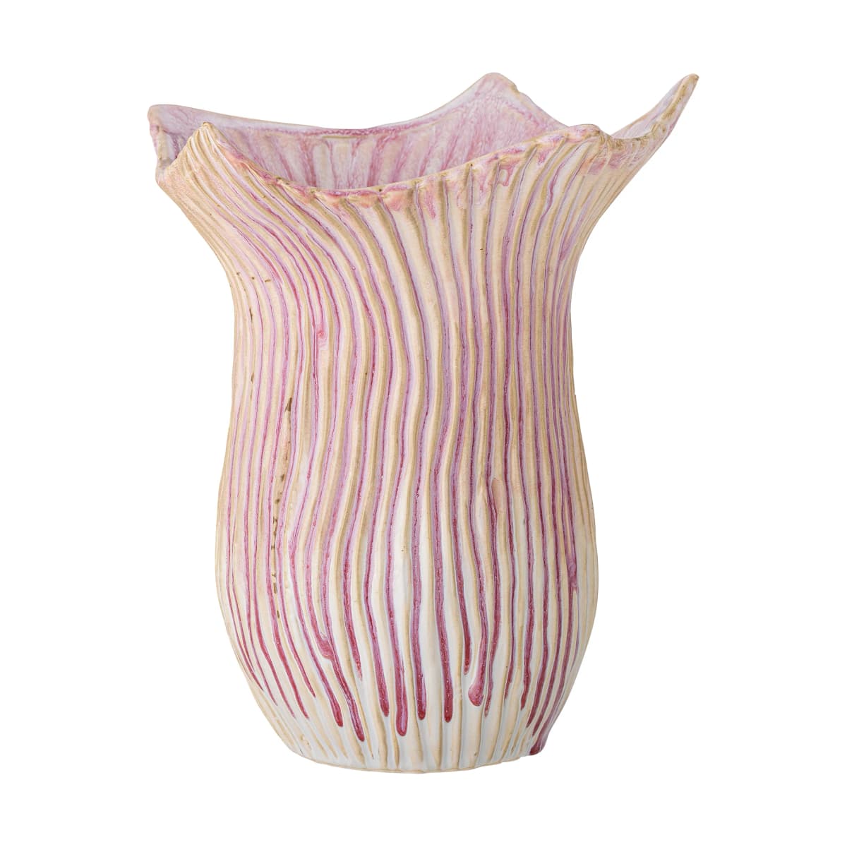 Floral vase 29 cm, Rosa