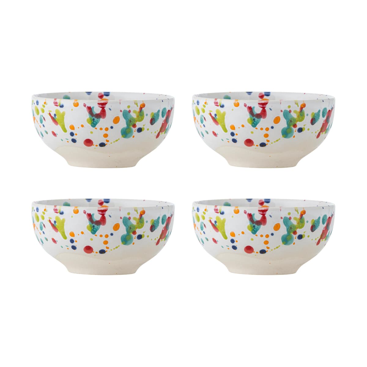 Freckles bolle 4-pk Ø11,5 cm, Rød