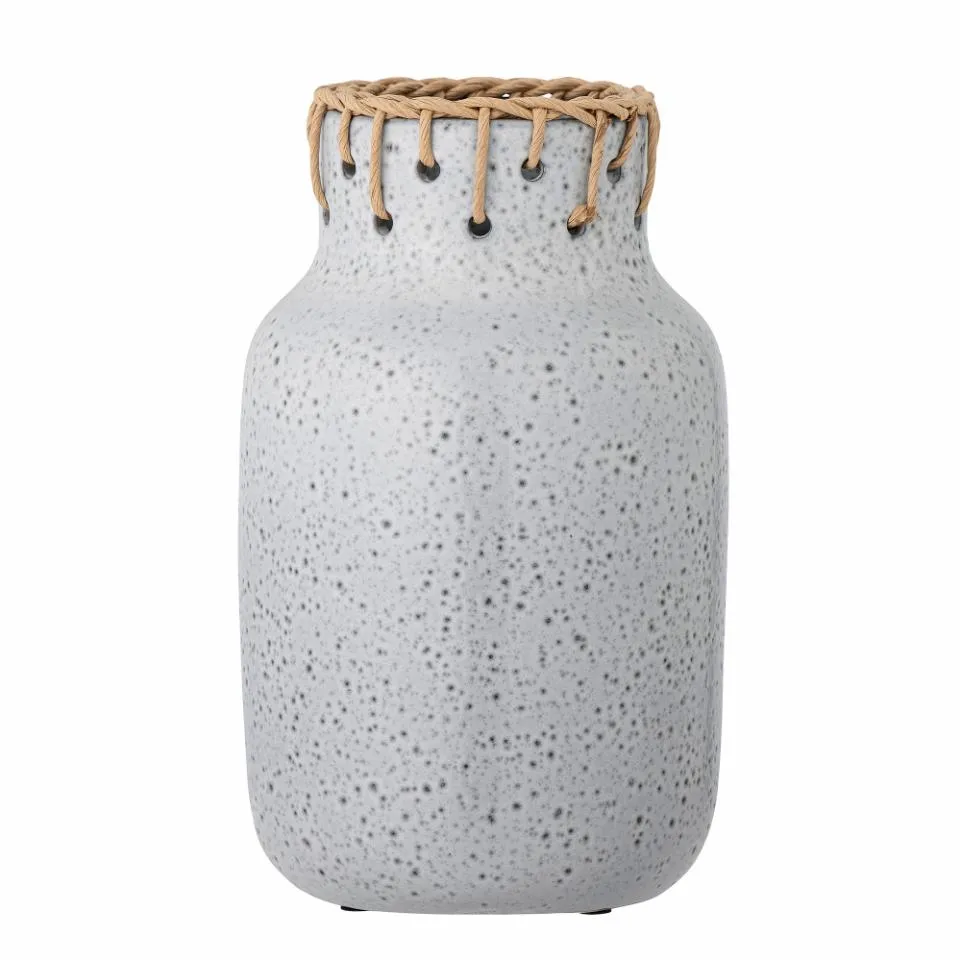 Janel Vase Ø17 cm, Grå