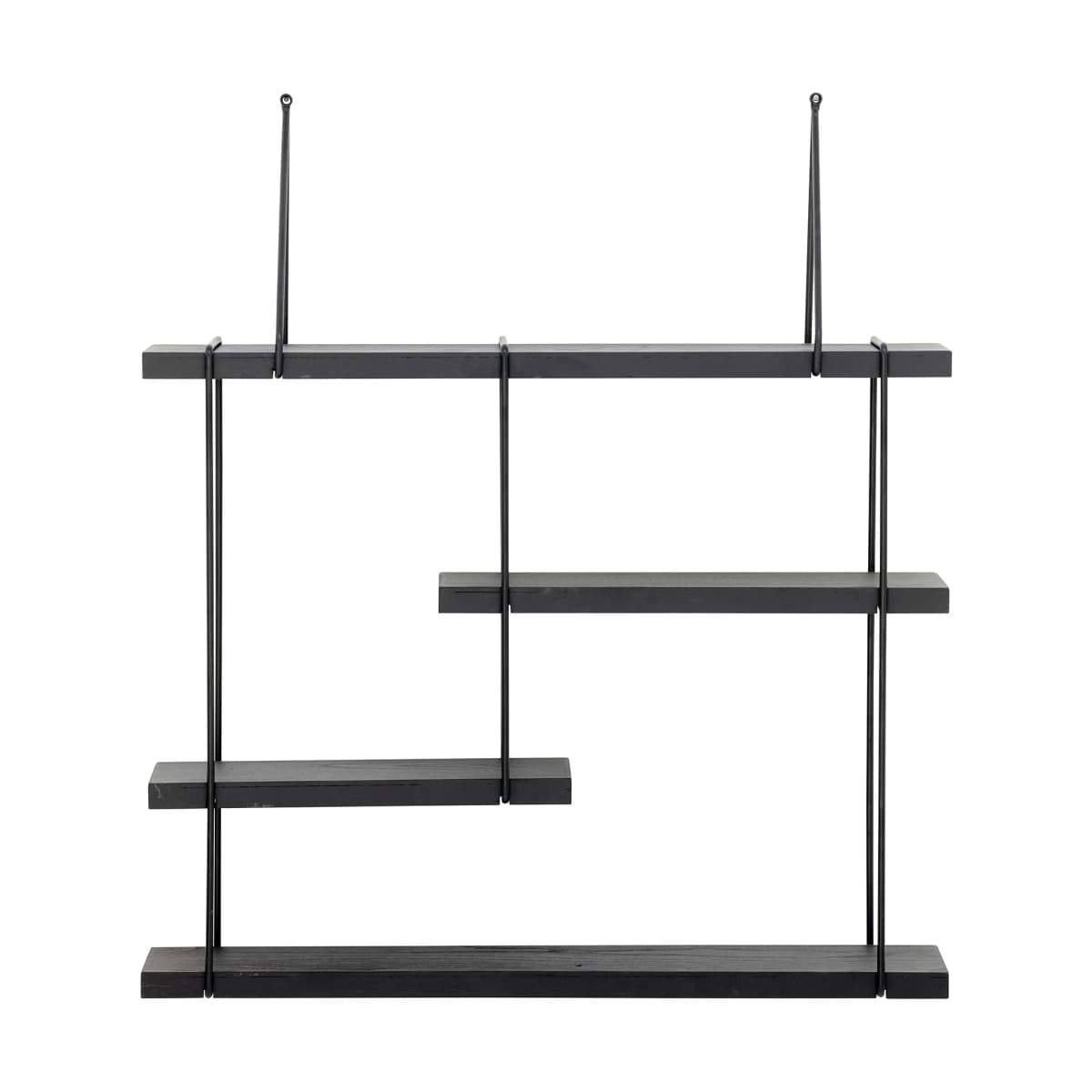Lewis vegghylle 60x65 cm, Black firwood