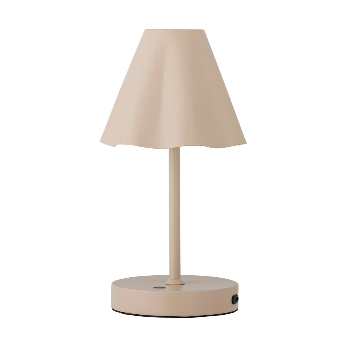 Lianna portabel bordlampe 28 cm, Nature