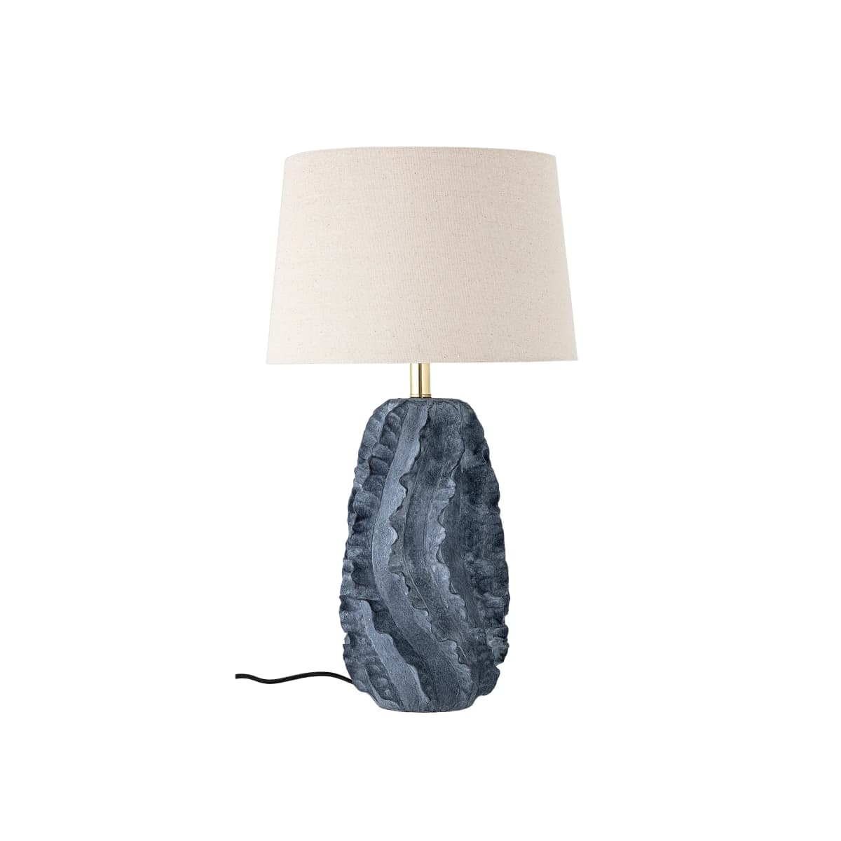 Natika bordlampe 67 cm, Blå