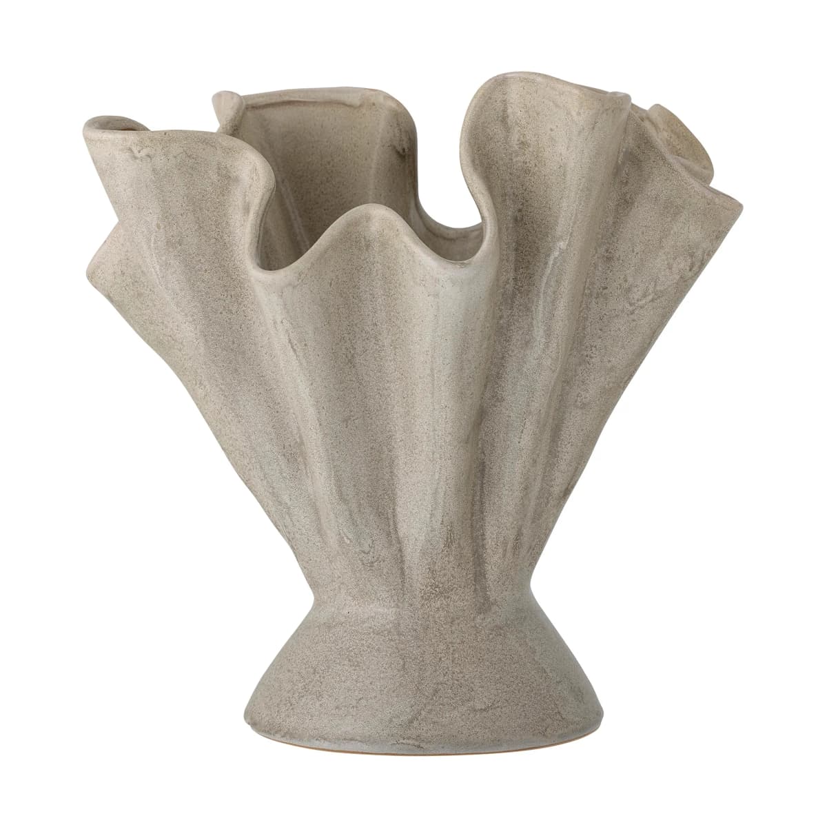 Plier vase 29 cm, Natur
