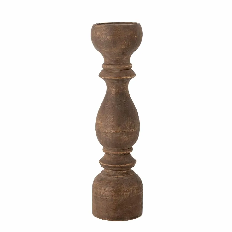 Regine Piedestal Ø12 cm, Brun