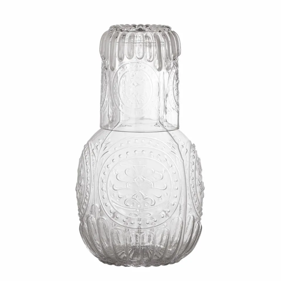 Sebas karaffel & glass, Klar