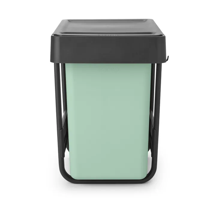 Sort&Go Innebygde bøtter, 2x15 L, Mørkegrå