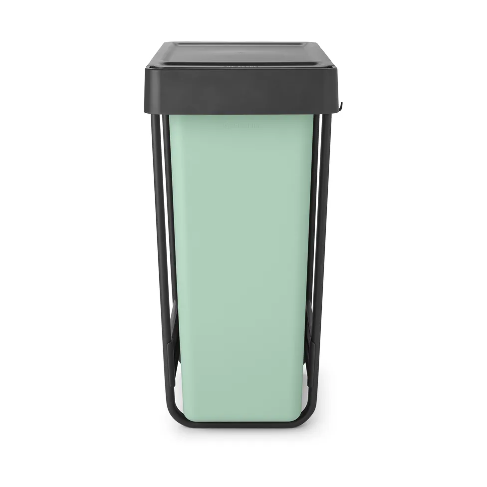 Sort&Go Innebygde bøtter, 2x30 L, Mørkegrå